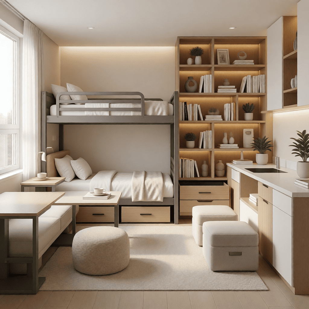 Móveis Multifuncionais: A Solução Inteligente para Espaços Pequenos na Primeira Casa