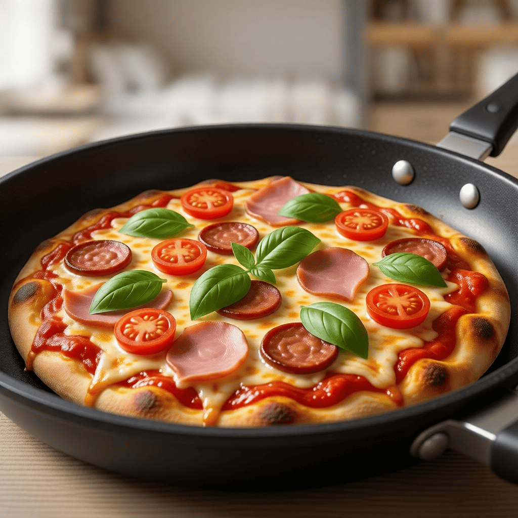 Mini Pizzas de Frigideira: A Solução para a Fome